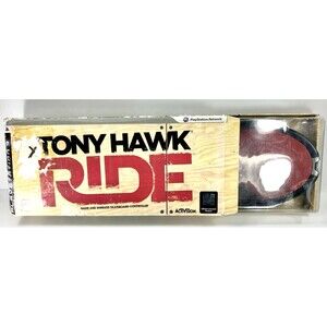 Tony Hawk Ride Skateboard Controller Sony PlayStation 3 No Dongle Tested OEM Box